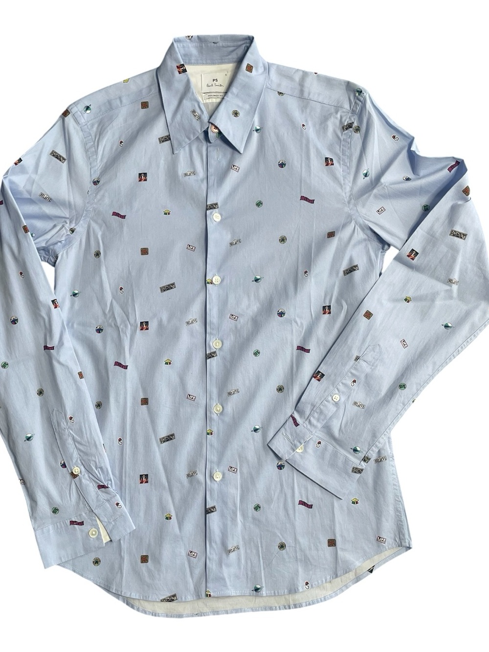 Paul Smith Men’s Print Tailored Fit Shirt